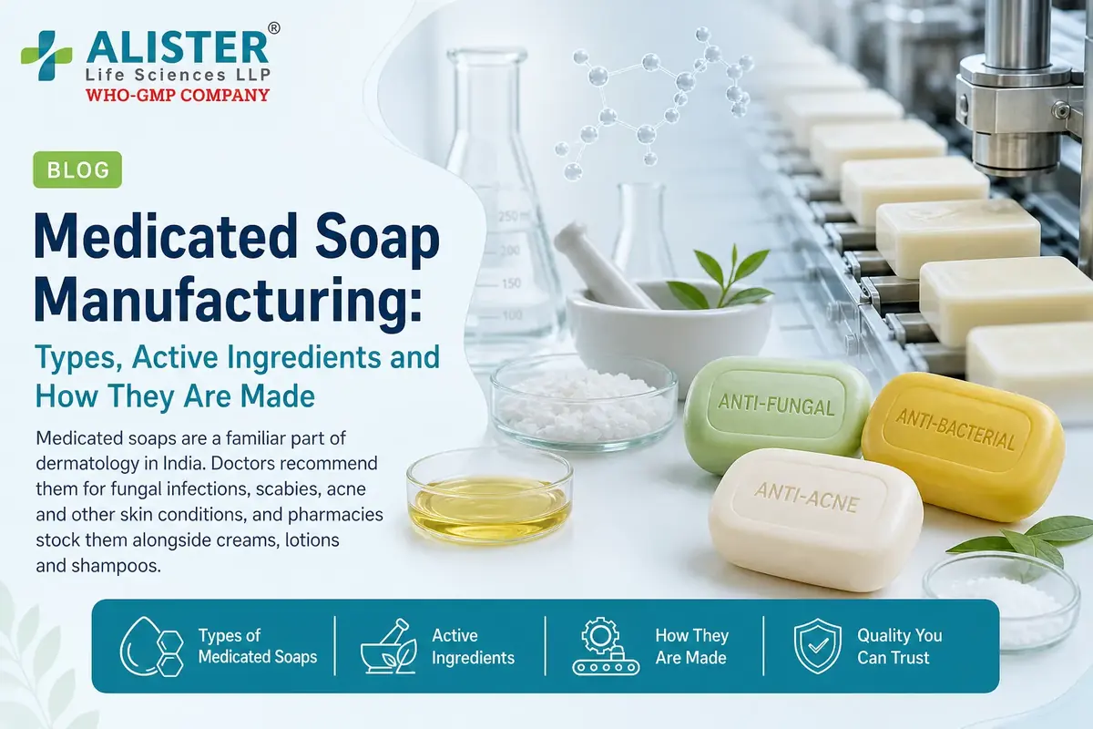 Medicated Soap Manufacturing: Types, Active Ingredients and How They Are Made