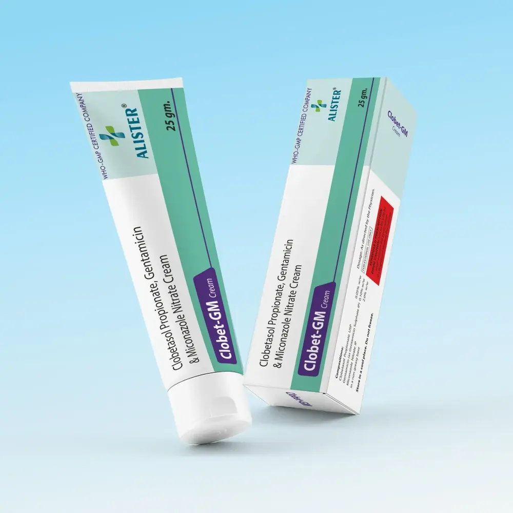 Clobet GM – Clobetasol, Gentamicin & Miconazole cream by Alister Life Sciences