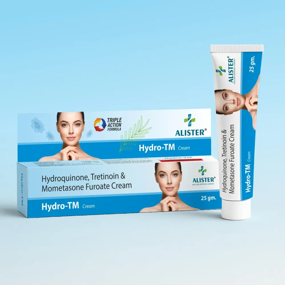 Hydro TM – Hydroquinone 2%, Tretinoin 0.025% & Mometasone Furoate 0.1% by Alister Life Sciences