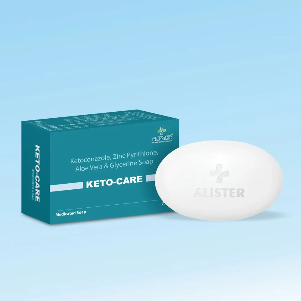 Keto-Care – Ketoconazole 2%, Zinc Pyrithione 1%, Aloe Vera 2% & Glycerin 3% by Alister Life Sciences