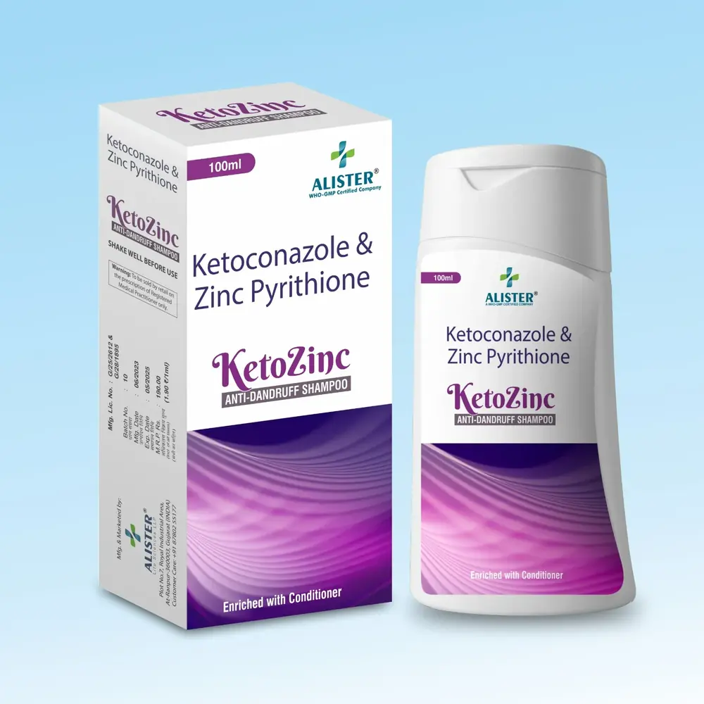 KetoZinc – Ketoconazole 2% & Zinc Pyrithione 1% by Alister Life Sciences