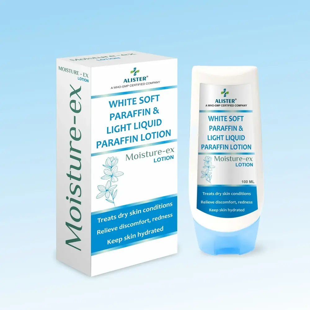 Moisture-EX – White Soft Paraffin 13.2% & Light Liquid Paraffin 10.2% Moisturiser by Alister Life Sciences