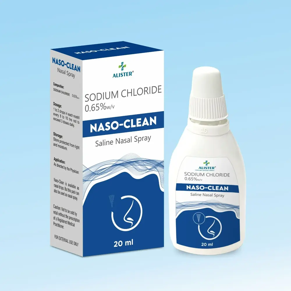 Naso-Clean – Sodium Chloride 0.65% W/V by Alister Life Sciences